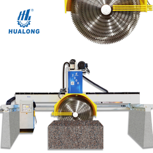 HUALONG Machinery Granite Block Multiblades Cutter حجر الرخام المنشار آلة قطع للبيع HLQH-2500