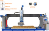 5 محور CNC الجسر القطع والطحن آلة الطحن